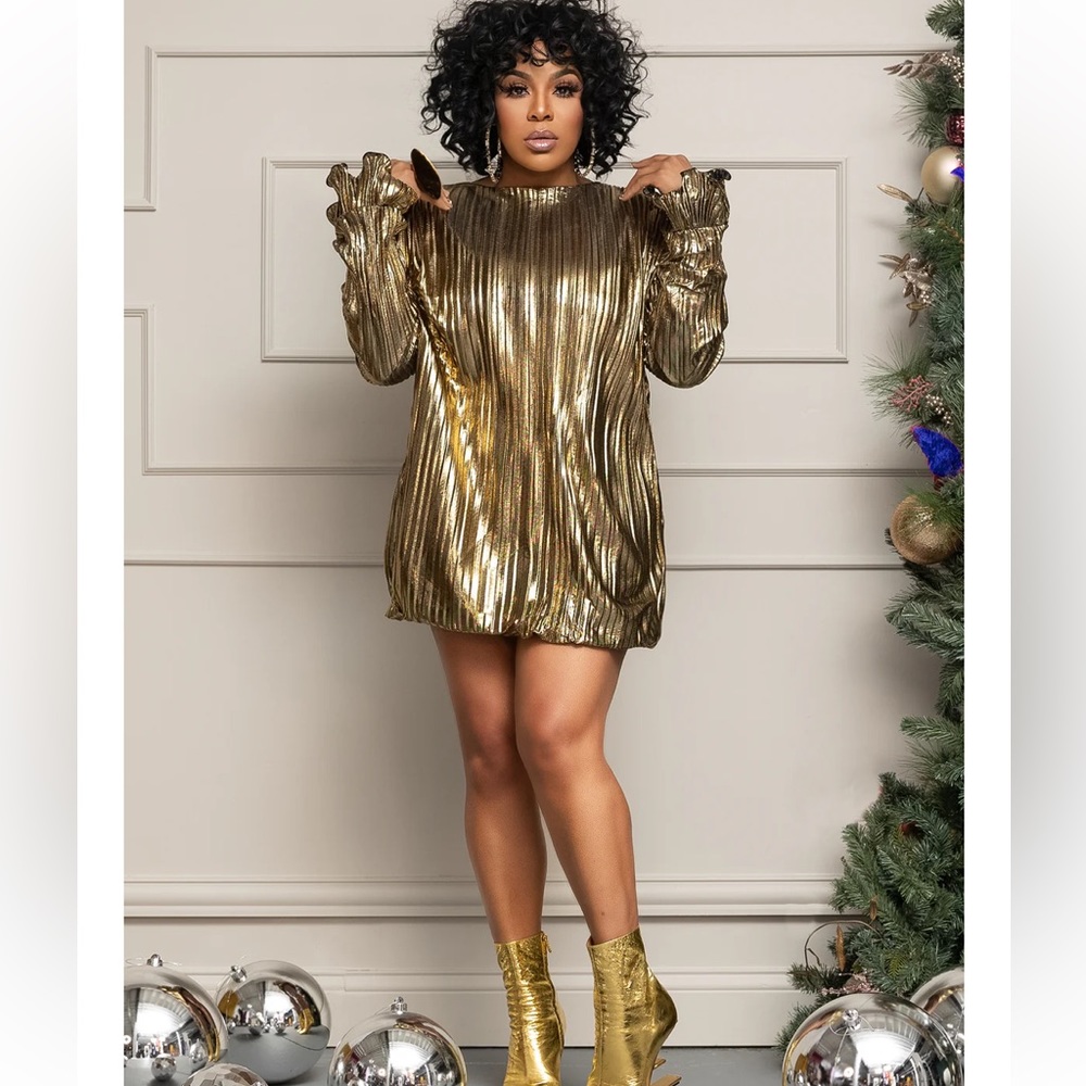 Gold Dress